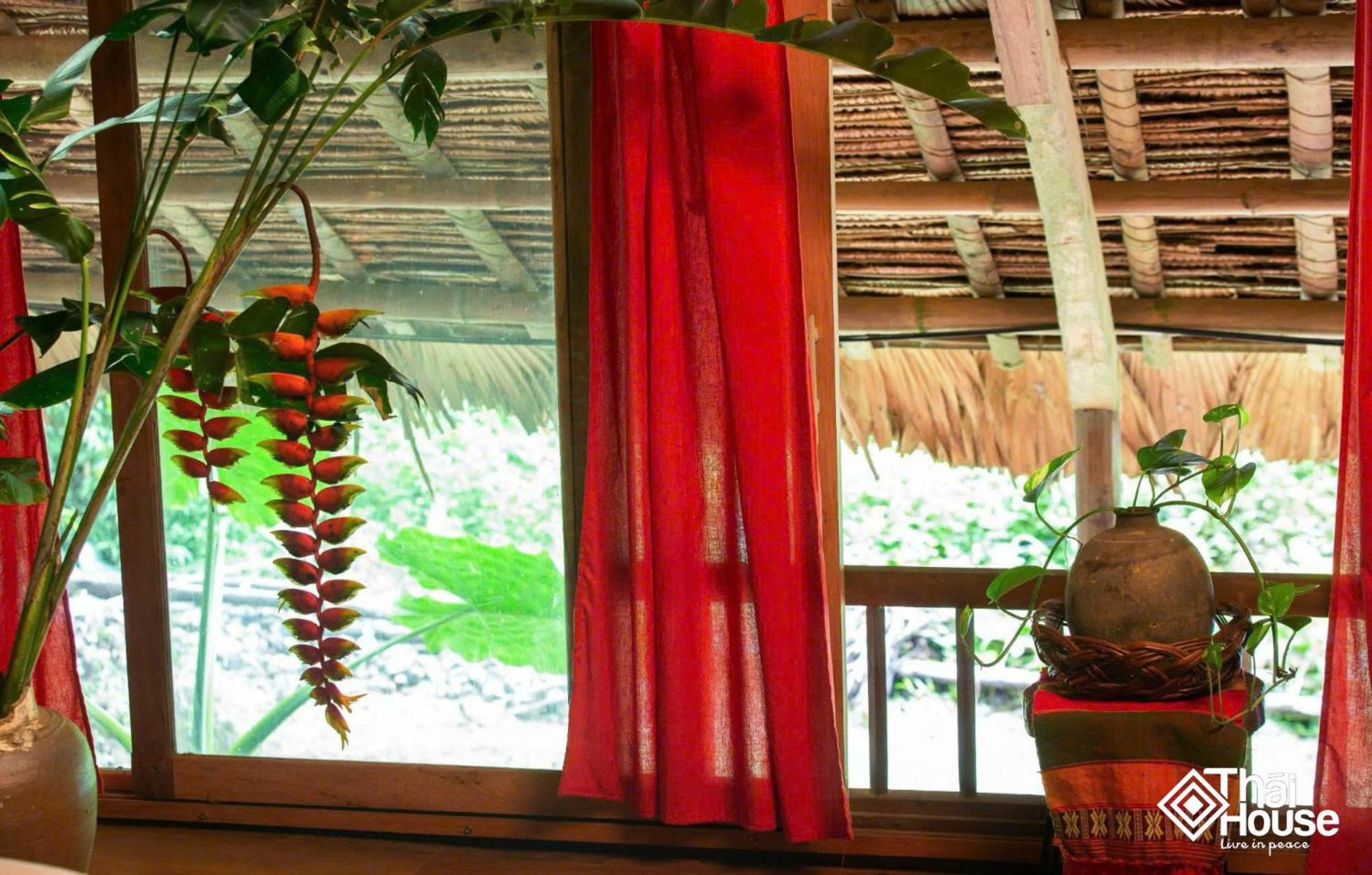 Thai House Pu Luong - Century Old Stilt House With Terrace Views Huong Ba Thuoc Exterior foto